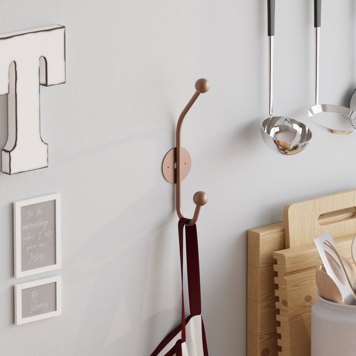 Wallity Gancho de Pared Rhino-C en Cobre Wallity Gancho de Pared Rhino-C en Cobre